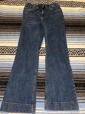 Wrangler Women's Dark Blue Boot Cut Jeans